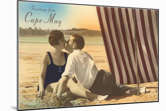 Greetings from Cape May, New Jersey-null-Mounted Art Print