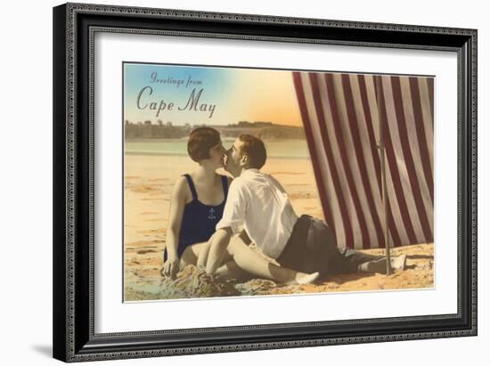 Greetings from Cape May, New Jersey-null-Framed Art Print