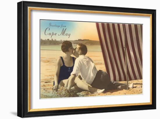 Greetings from Cape May, New Jersey-null-Framed Art Print