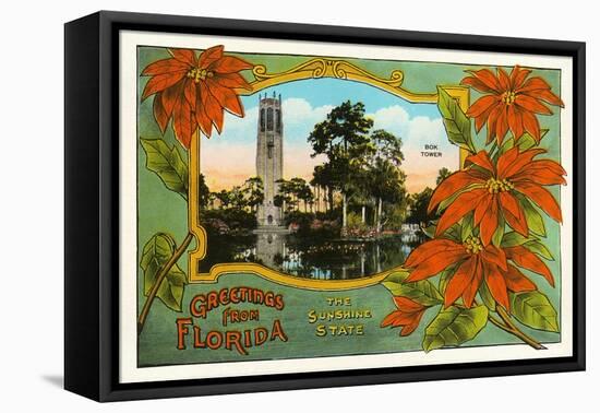 Greetings from Florida, Bok Tower-null-Framed Stretched Canvas