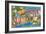Greetings from Florida, Tropical Wonderland-null-Framed Giclee Print
