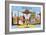 Greetings from Frisco, Texas-null-Framed Art Print