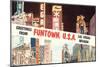 Greetings from Funtown, Las Vegas, Nevada-null-Mounted Art Print