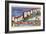 Greetings from Long Branch, New Jersey-null-Framed Premium Giclee Print