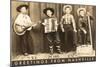 Greetings from Nashville, Child Hillbilly Musicians-null-Mounted Art Print