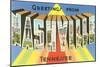 Greetings from Nashville, Tennessee-null-Mounted Art Print