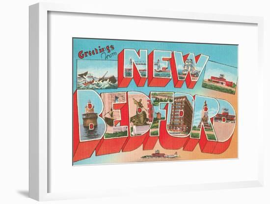 Greetings from New Bedford, Mass.-null-Framed Art Print