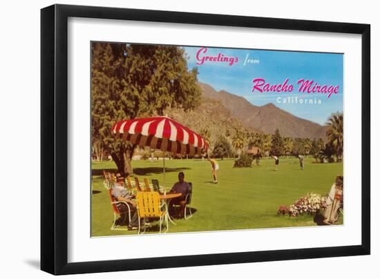 Greetings from Rancho Mirage-null-Framed Art Print