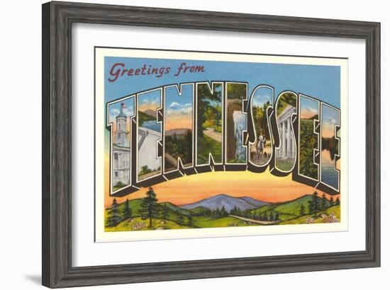 Greetings from Tennessee-null-Framed Art Print