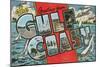 Greetings from the Gulf Coast, Florida-null-Mounted Giclee Print