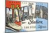 Greetings from U.S. Naval Air Station, San Diego, California-null-Mounted Giclee Print