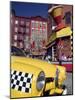 Greewich Village, Caliente Cab Company Restaurant and Bar, New York, New York, USA-Walter Bibikow-Mounted Photographic Print