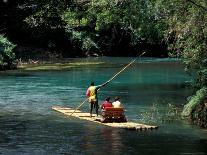 Rafting on the Martha Brae River, Jamaica, Caribbean-Greg Johnston-Photographic Print