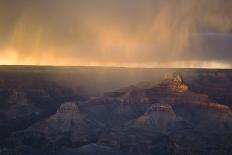 Monsoon over Bright Angel Canyon, North Rim, Grand Canyon NP, Arizona-Greg Probst-Photographic Print