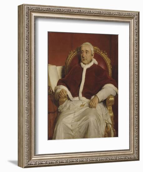 Grégoire XVI (1765-1846), pape-Paul Delaroche-Framed Giclee Print