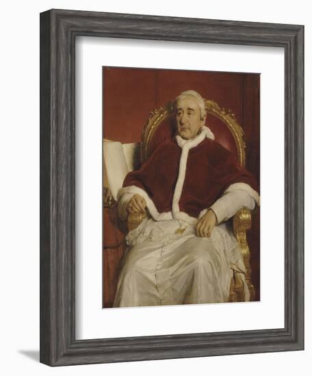 Grégoire XVI (1765-1846), pape-Paul Delaroche-Framed Giclee Print