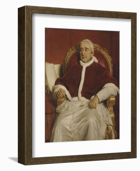 Grégoire XVI (1765-1846), pape-Paul Delaroche-Framed Giclee Print