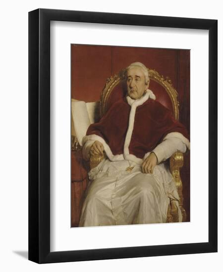 Grégoire XVI (1765-1846), pape-Paul Delaroche-Framed Giclee Print