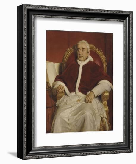 Grégoire XVI (1765-1846), pape-Paul Delaroche-Framed Giclee Print