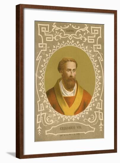 Gregorius VIII-European School-Framed Giclee Print