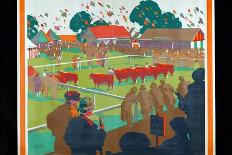 A Home Agricultural Show, 1927-Gregory Brown-Framed Giclee Print