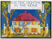 Electric Lighting in the Home, 1910-Gregory Brown-Giclee Print