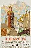 Lewes, Poster Advertising Southern Railway-Gregory Brown-Giclee Print