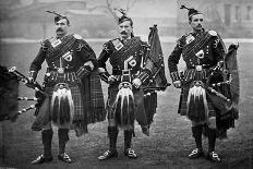 Pipe-Major Reith and Corporal-Piper Reith of the London Scottish, 1896-Gregory & Co-Giclee Print