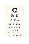Eyesight Test Chart-Gregory Davies-Photographic Print
