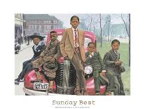 Sunday Best-Gregory Myrick-Framed Stretched Canvas