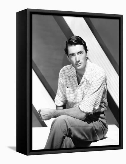 Gregory Peck, 1947-null-Framed Stretched Canvas