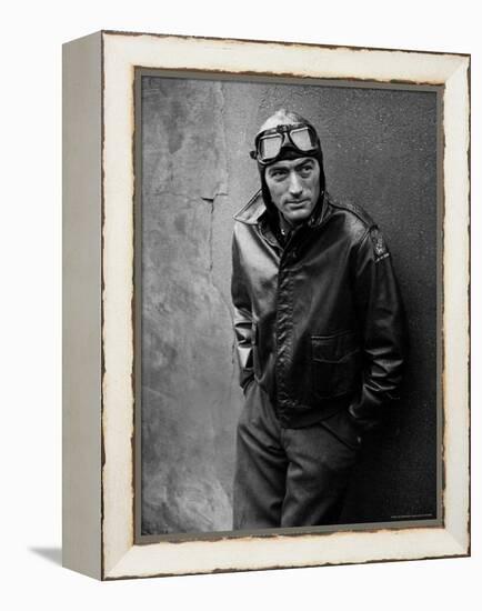 Gregory Peck Costumed as WWII American Air Forces Bomber Pilot for Twelve O'clock High-W^ Eugene Smith-Framed Premier Image Canvas