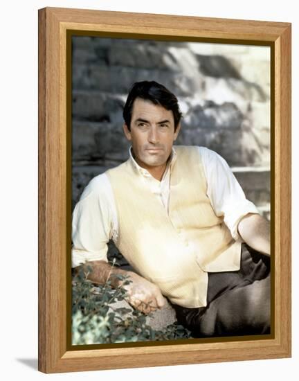 Gregory Peck, Late 1950s-null-Framed Stretched Canvas