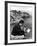 Gregory Peck Studying Lines for Summer Theater Performance "Light Up the Sky" in La Jolla Playhouse-Alfred Eisenstaedt-Framed Premium Photographic Print