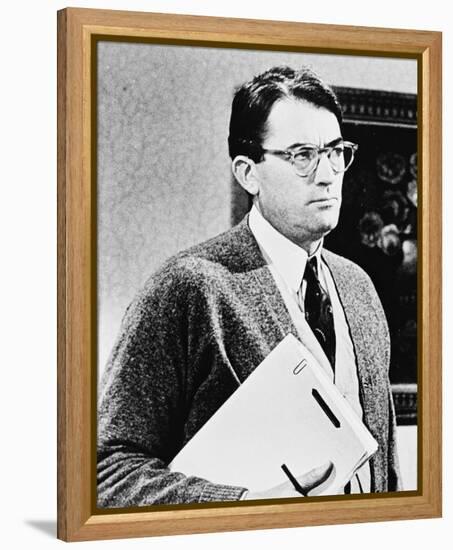 Gregory Peck, To Kill a Mockingbird (1962)-null-Framed Stretched Canvas