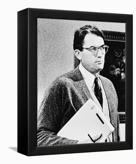 Gregory Peck, To Kill a Mockingbird (1962)-null-Framed Stretched Canvas