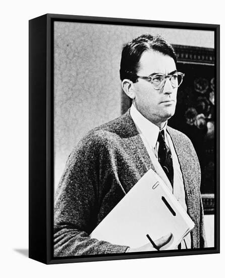 Gregory Peck, To Kill a Mockingbird (1962)-null-Framed Stretched Canvas