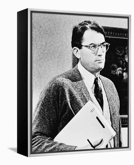 Gregory Peck, To Kill a Mockingbird (1962)-null-Framed Stretched Canvas