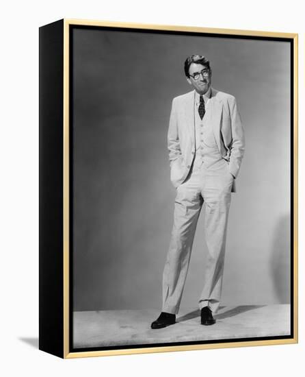 Gregory Peck - To Kill a Mockingbird-null-Framed Stretched Canvas