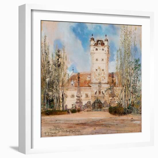 Greillenstein Castle, 1885-1886-Anton Romako-Framed Giclee Print