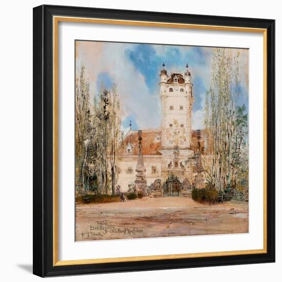 Greillenstein Castle, 1885-1886-Anton Romako-Framed Giclee Print