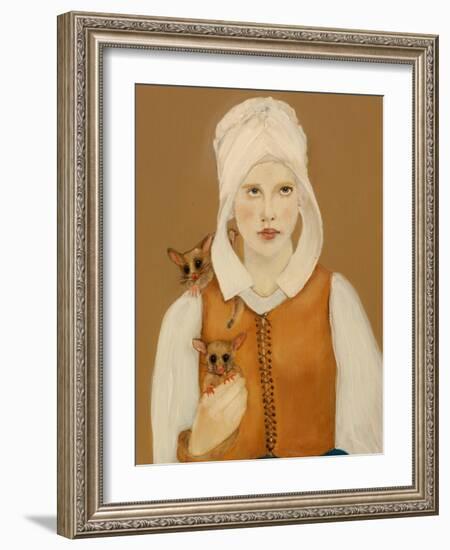 Greit And Friends, 2017-Susan Adams-Framed Giclee Print