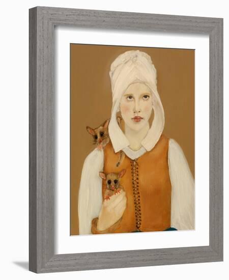 Greit And Friends, 2017-Susan Adams-Framed Giclee Print