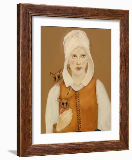 Greit And Friends, 2017-Susan Adams-Framed Giclee Print