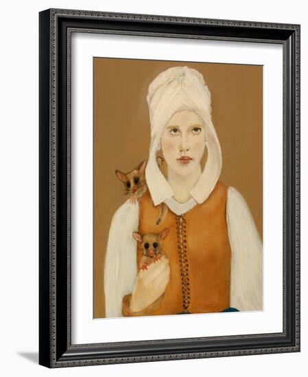 Greit And Friends, 2017-Susan Adams-Framed Giclee Print