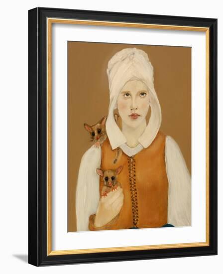 Greit And Friends, 2017-Susan Adams-Framed Giclee Print