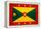 Grenada Flag Design with Wood Patterning - Flags of the World Series-Philippe Hugonnard-Framed Stretched Canvas