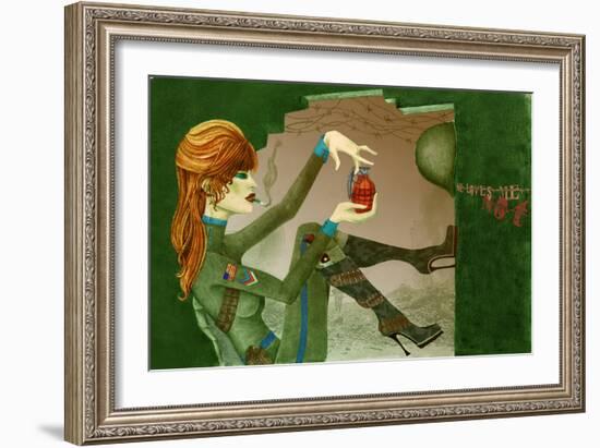 Grenade-Jami Goddess-Framed Art Print