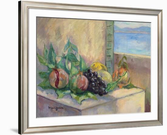 Grenades et Raisins-Henri Manguin-Framed Premium Giclee Print