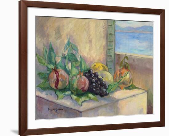 Grenades et Raisins-Henri Manguin-Framed Premium Giclee Print